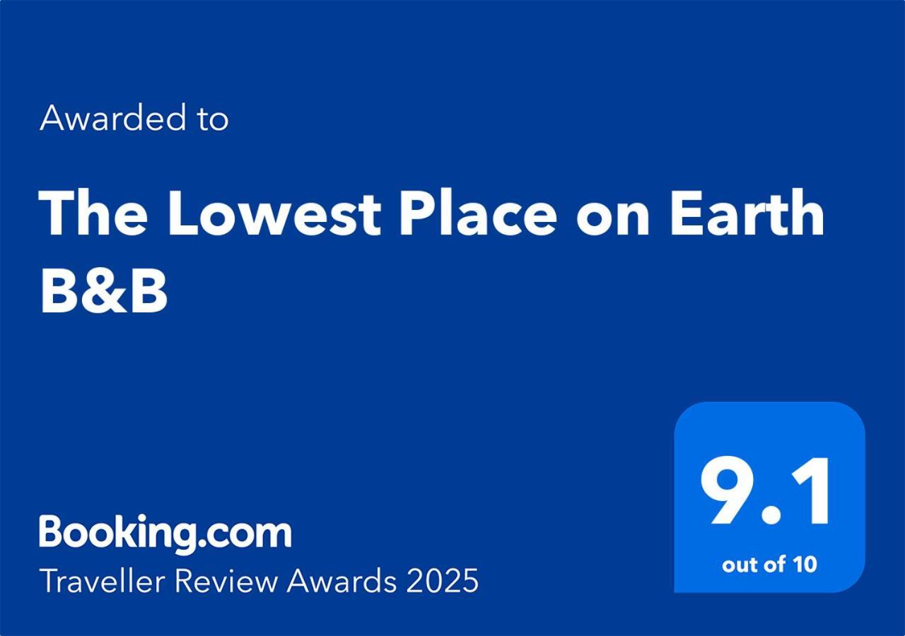The Lowest Place On Earth B&B Neot HaKikar 외부 사진